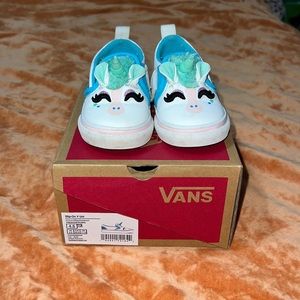 Vans slip-on unicorn